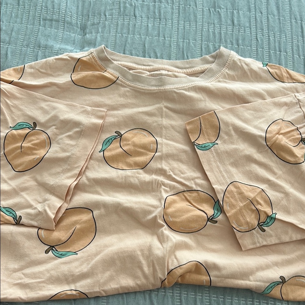 Primark Peach Print Pajama Set